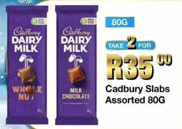 Take 'n Pay Cadbury Slabs Assorted offer