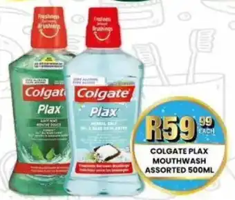 Take 'n Pay Colgate plax mouthwash assorted offer
