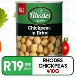 Take 'n Pay Rhodes Chickpeas in Brine offer