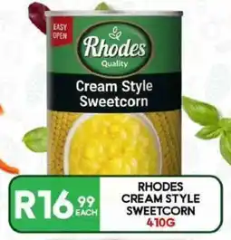 Take 'n Pay Rhodes Cream Style Sweetcorn offer