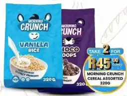 Take 'n Pay Morning crunch cereal assorted offer