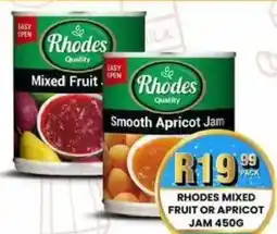 Take 'n Pay Rhodes Mixed Fruit or Smooth Apricot Jam offer