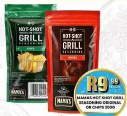 Take 'n Pay Mamas hot shot grill seasoning original or chips offer