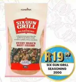 Take 'n Pay Six gun grill seasoning offer