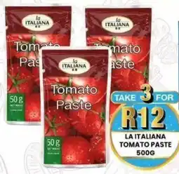 Take 'n Pay La italiana tomato paste offer
