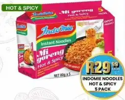 Take 'n Pay Indomie noodles hot & spicy offer