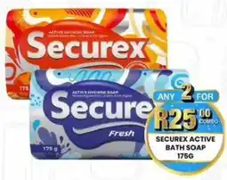 Take 'n Pay Securex active bath soap offer
