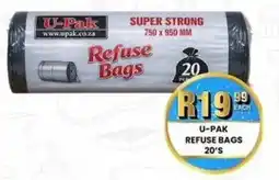 Take 'n Pay U-pak refuse bags offer