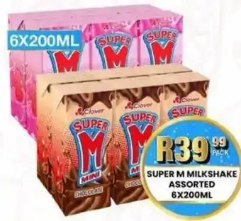 Take 'n Pay Super m milkshake assorted offer