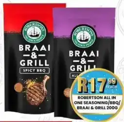 Take 'n Pay Robertson all in one seasoning/ bbq/ braai & grill offer