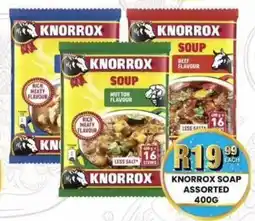Take 'n Pay Knorrox soap assorted offer
