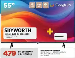 HiFi Corp Skyworth 55-inch QLED TV offer