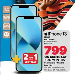 HiFi Corp iPhone 13 128GB Pre Owned offer