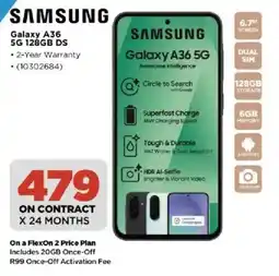 HiFi Corp Samsung Galaxy A36 5G 128GB DS offer