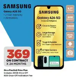 HiFi Corp Samsung Galaxy A26 5G offer