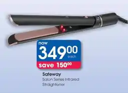 Clicks Safeway Salon Series Infrared Straightener offer