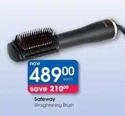 Clicks Safeway Straightening Brush offer
