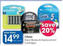 Clicks Clicks Razor Blades & Replacement Cartridges offer