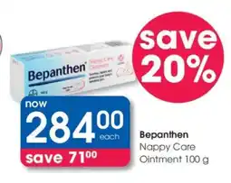 Clicks Bepanthen Nappy Care Ointment 100 g offer