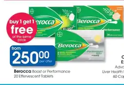 Clicks Berocca Boost or Performance offer