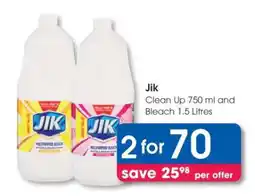 Clicks Jik offer