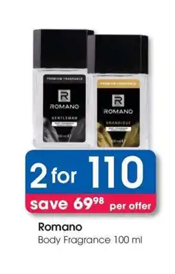 Clicks Romano offer