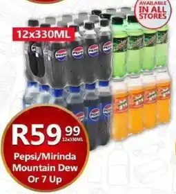 Take 'n Pay Pepsi/ Mirinda/ Mountain Dew Or 7 Up offer