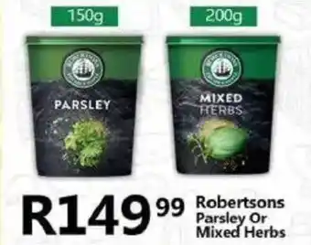 Take 'n Pay Robertsons Parsley Or Mixed Herbs offer
