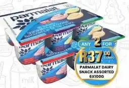 Take 'n Pay Parmalat dairy snack assorted offer