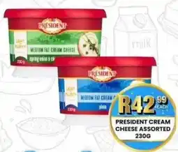 Take 'n Pay President cream cheese assorted offer