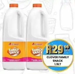 Take 'n Pay Clover family snack offer