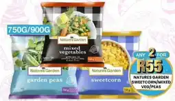 Take 'n Pay Natures garden sweetcorn/ mixed veg/ peas offer