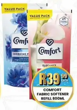 Take 'n Pay Comfort fabric softener refill offer