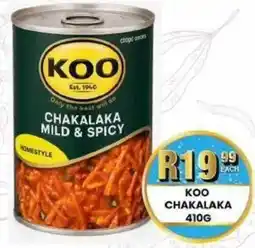 Take 'n Pay Koo Chakalaka offer