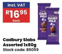 Africa Cash and Carry Cadbury Slabs Assorted offer