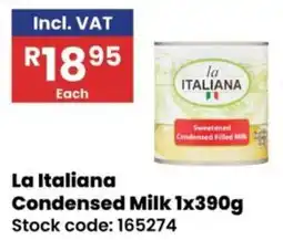 Africa Cash and Carry La Italiana Condensed Milk offer