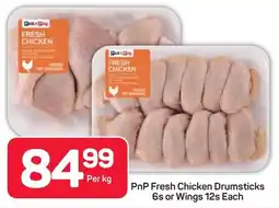 Pick n Pay PnP Fresh Chicken Drumsticks or Wings offer