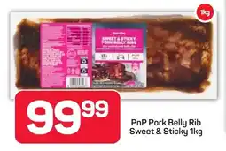 Pick n Pay PnP Pork Belly Rib Sweet & Sticky offer