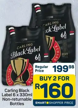 Pick n Pay Carling Black Label Non-returnable Bottles offer