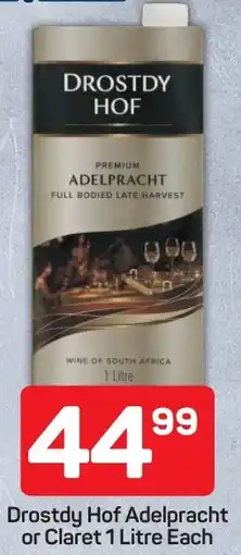 Pick n Pay Drostdy Hof Adelpracht or Claret offer