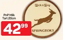Pick n Pay PnP Milk Tart offer