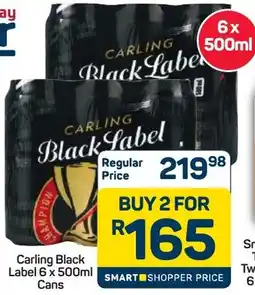 Pick n Pay Carling Black Label Cans offer