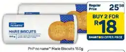 Pick n Pay PnP no name Marie Biscuits offer