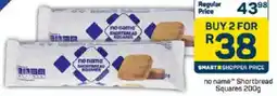Pick n Pay no name Shortbread Squares offer