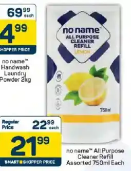 Pick n Pay no name All Purpose Cleaner Refill Assorted offer