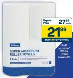 Pick n Pay PnP no name White Roller Towels offer