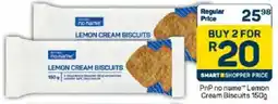 Pick n Pay PnP no name Lemon Cream Biscuits offer