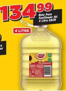 OK Grocer Nola Pure Sunflower Oil offer