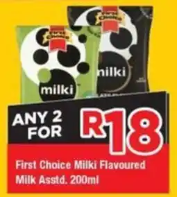OK Grocer First Choice Milki Flavoured Milk offer