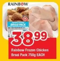OK Grocer Rainbow Frozen Chicken Braai Pack offer